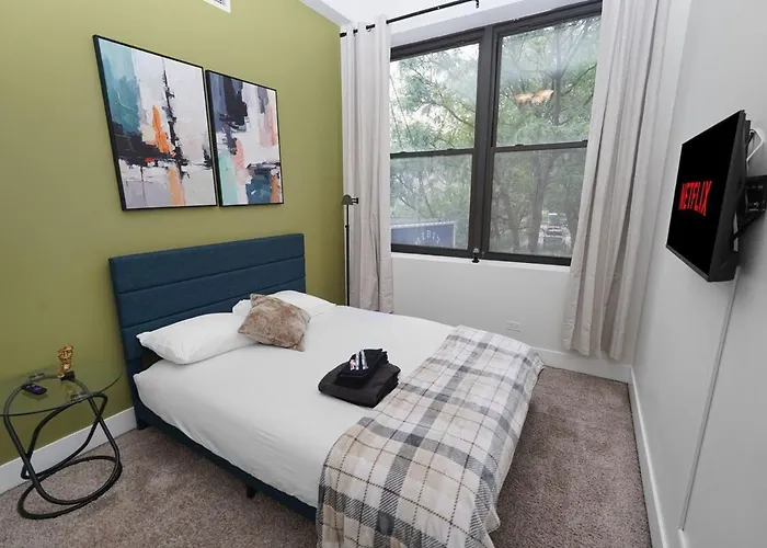 Apartamento Cozy 2br Near Mccormick & Wintrust With Opt Parking